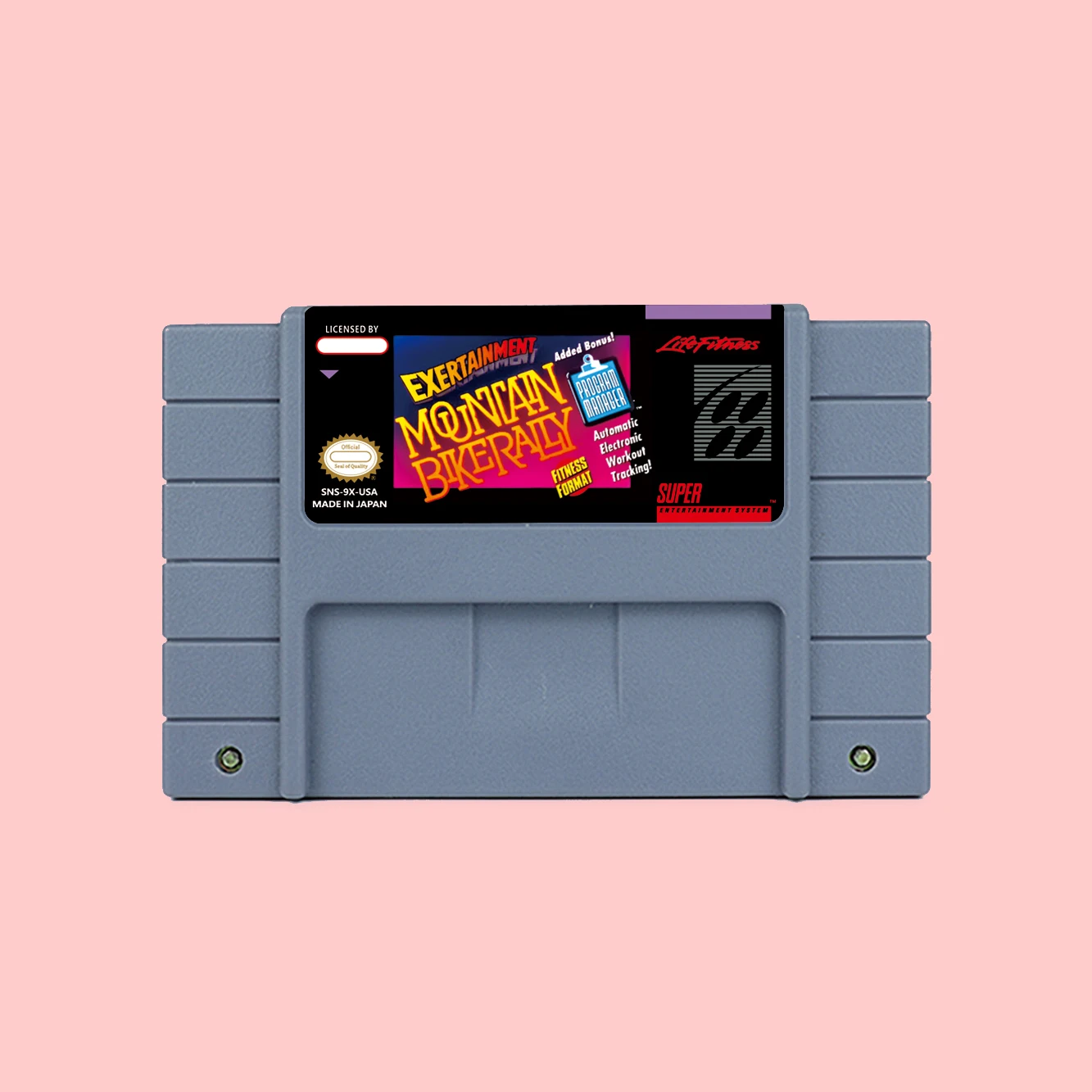 Exertainment горный велосипед раллийный игровой картридж для SNES 16bit NTSC PAL США, евро, игровые консоли, подарок на день рождения
Exertainment горный велосипед раллийный игровой картридж для SNES 16bit NTSC PAL США, евро, игровые консоли, подарок на день рождения
