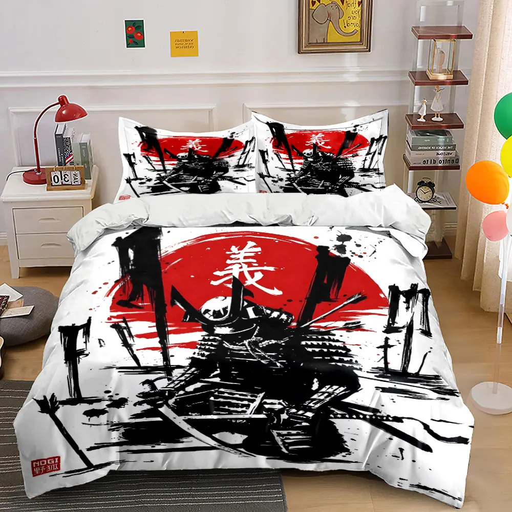 Samurai with sword and red sun Print Bedding Set 1 Duvet Cover 2 Pillowcases for Adult and Children Luxury Gift Full Size
Samurai with sword and red sun Print Bedding Set 1 Duvet Cover 2 Pillowcases for Adult and Children Luxury Gift Full Size