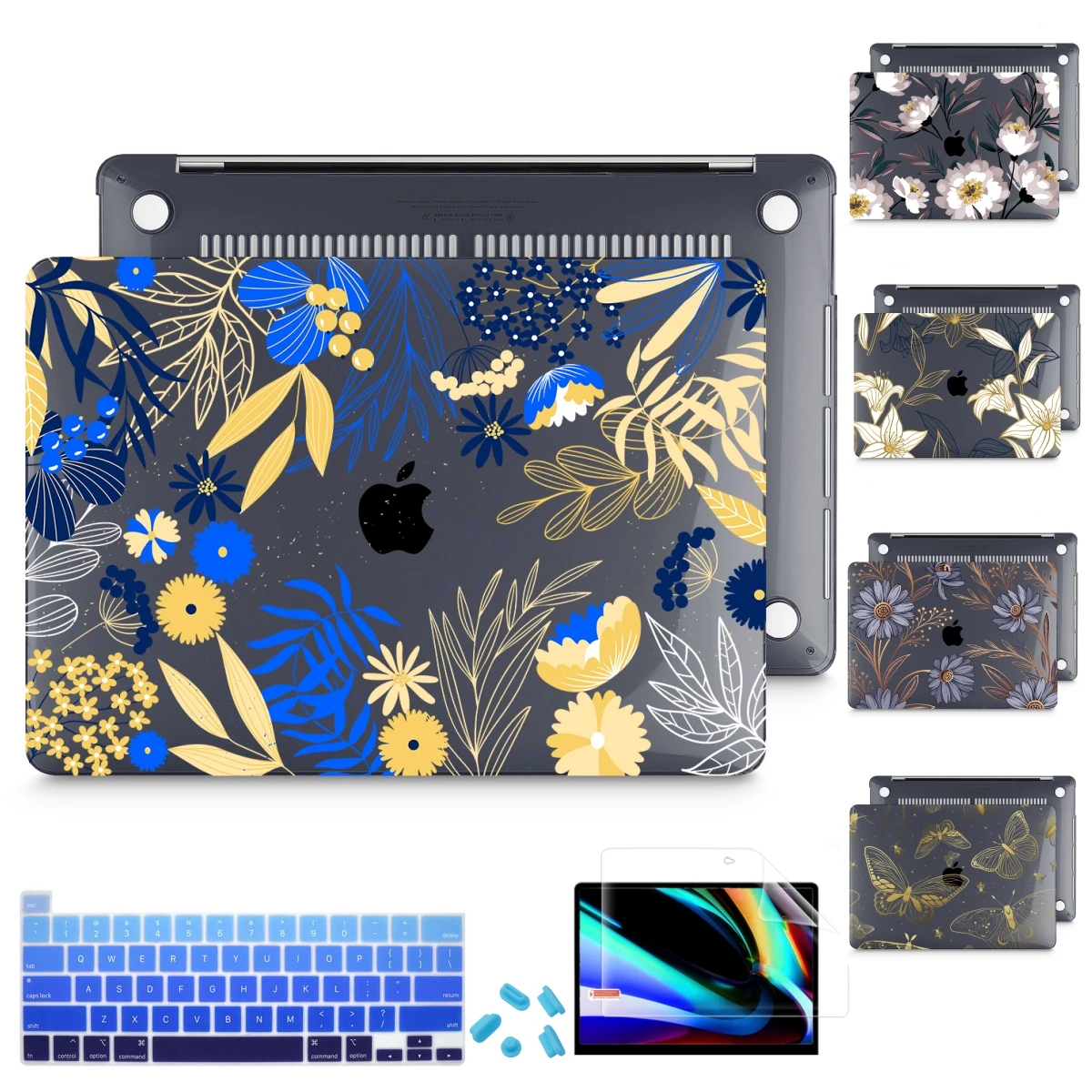 Floral Wallpaper print case for MacBook M4 2024 Air 15.3 A2941 A3114 Pro13 14 16 2022 Air 13 A2681 M2 A2337 M1 Plastic Hard Case
Floral Wallpaper print case for MacBook M4 2024 Air 15.3 A2941 A3114 Pro13 14 16 2022 Air 13 A2681 M2 A2337 M1 Plastic Hard Case