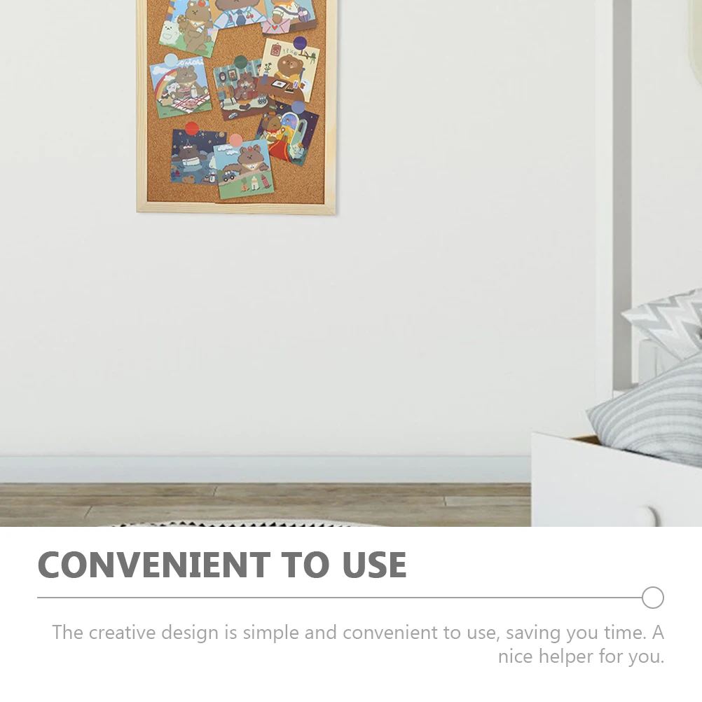 1Set Cork Board Pulp Material Bulletin Board for Walls Easy Pushpin Insertion Home Office Decoration Organizer
1Set Cork Board Pulp Material Bulletin Board for Walls Easy Pushpin Insertion Home Office Decoration Organizer