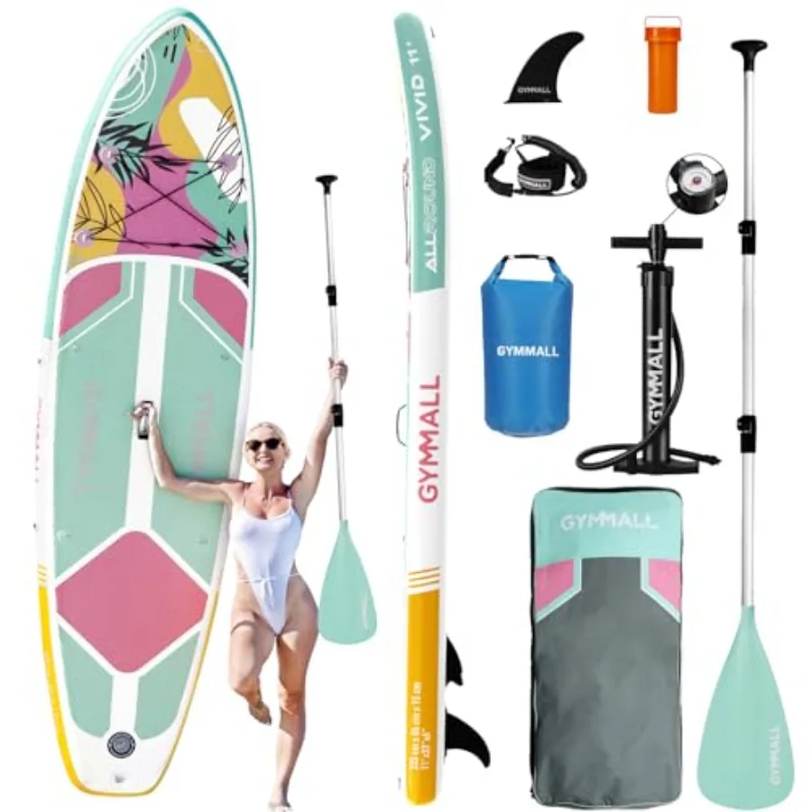 Inflatable Stand Up Paddle Board for Adults Youths Wide Non-Slip Deck Blue/Gray Ultra-Stable Lightweight with Premium Accessori
Inflatable Stand Up Paddle Board for Adults Youths Wide Non-Slip Deck Blue/Gray Ultra-Stable Lightweight with Premium Accessori