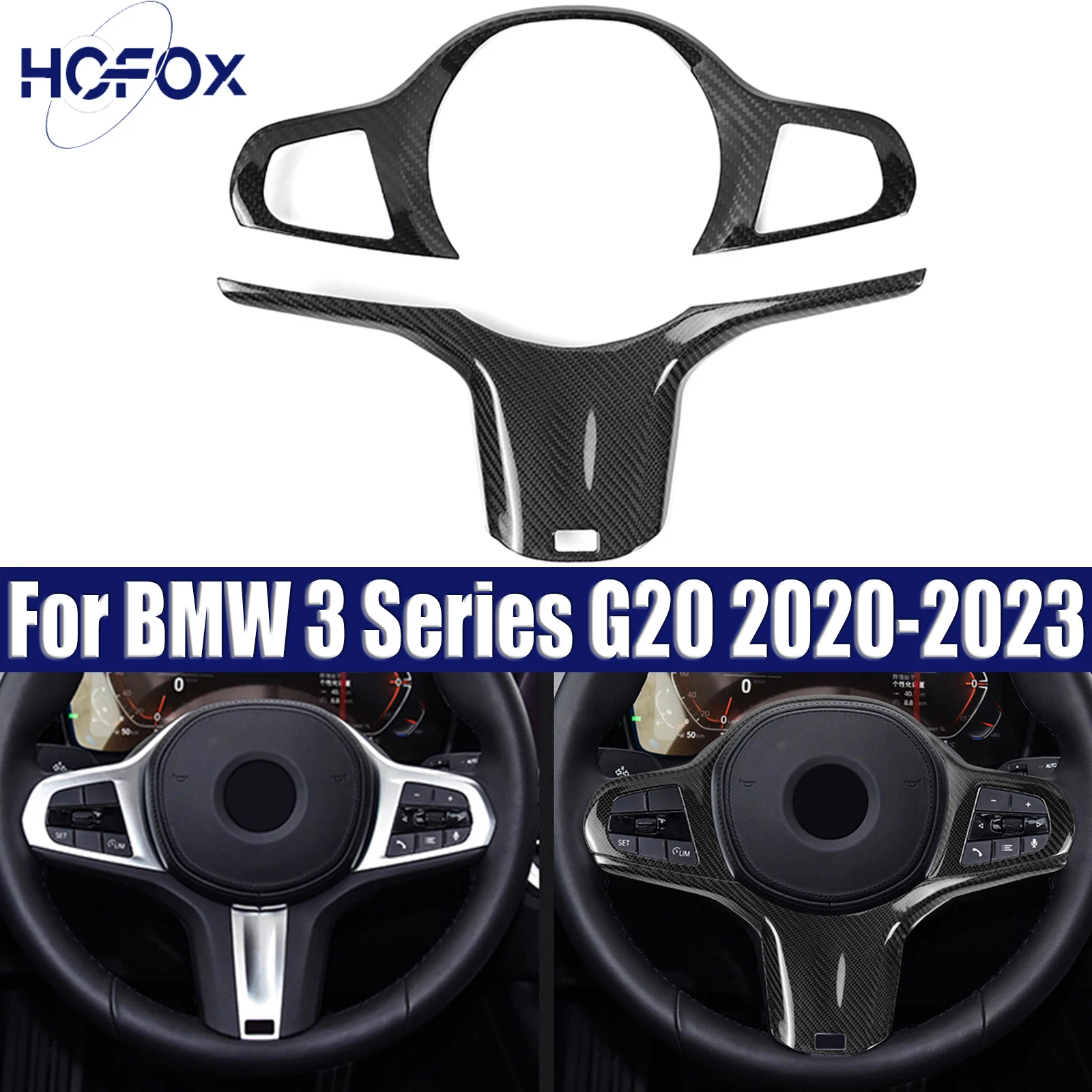For BMW 3 Series G20 2020-2023 Steering Wheel Button Cover Trim
For BMW 3 Series G20 2020-2023 Steering Wheel Button Cover Trim