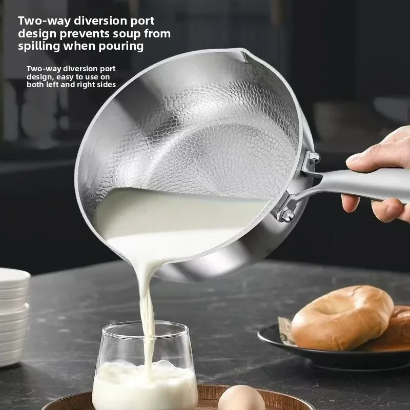 CL pure titanium pan household uncoated non-stick pan induction cooker gas stove special soup milk pan
CL pure titanium pan household uncoated non-stick pan induction cooker gas stove special soup milk pan