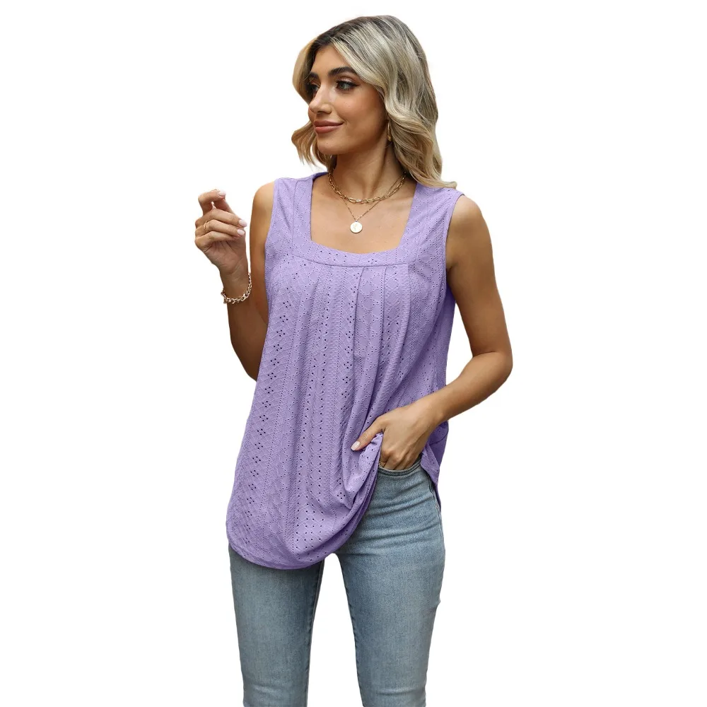 Women's Blouses & Shirts for Women Elegant Clothes Korean Trend 2024 Sleeveless Pink Purple Black White Sun Top Summer Clothing
Women's Blouses & Shirts for Women Elegant Clothes Korean Trend 2024 Sleeveless Pink Purple Black White Sun Top Summer Clothing