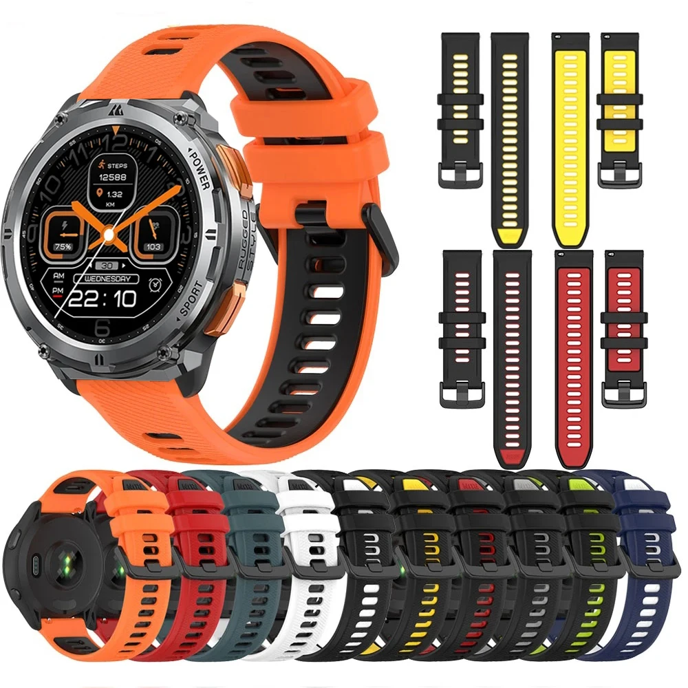 Sports Silicone Strap for AMAZTIM TANK T2 T2 Ultra Quick 20mm 22mm Breathable Wrist Wristband Accessorie
Sports Silicone Strap for AMAZTIM TANK T2 T2 Ultra Quick 20mm 22mm Breathable Wrist Wristband Accessorie