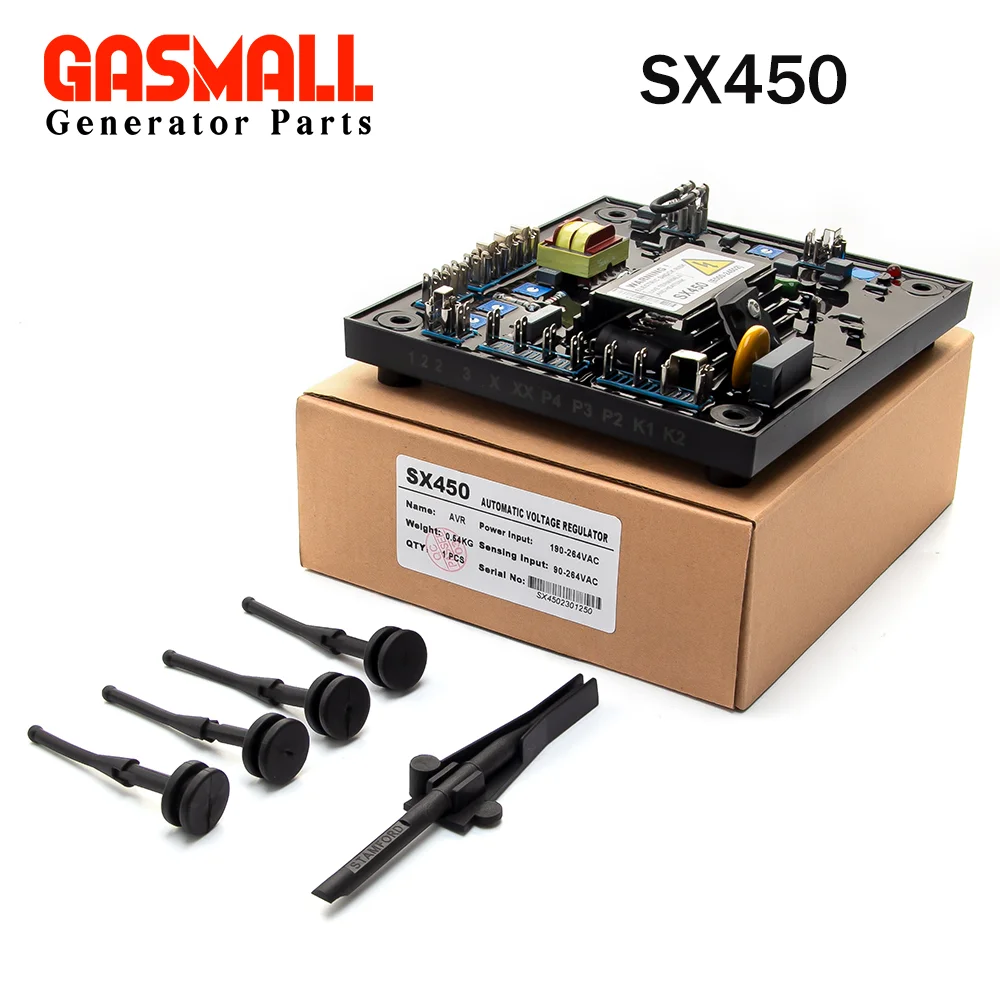 Генератор AVR SX450, автоматический регулятор напряжения, электронная плата регулятора напряжения
Генератор AVR SX450, автоматический регулятор напряжения, электронная плата регулятора напряжения