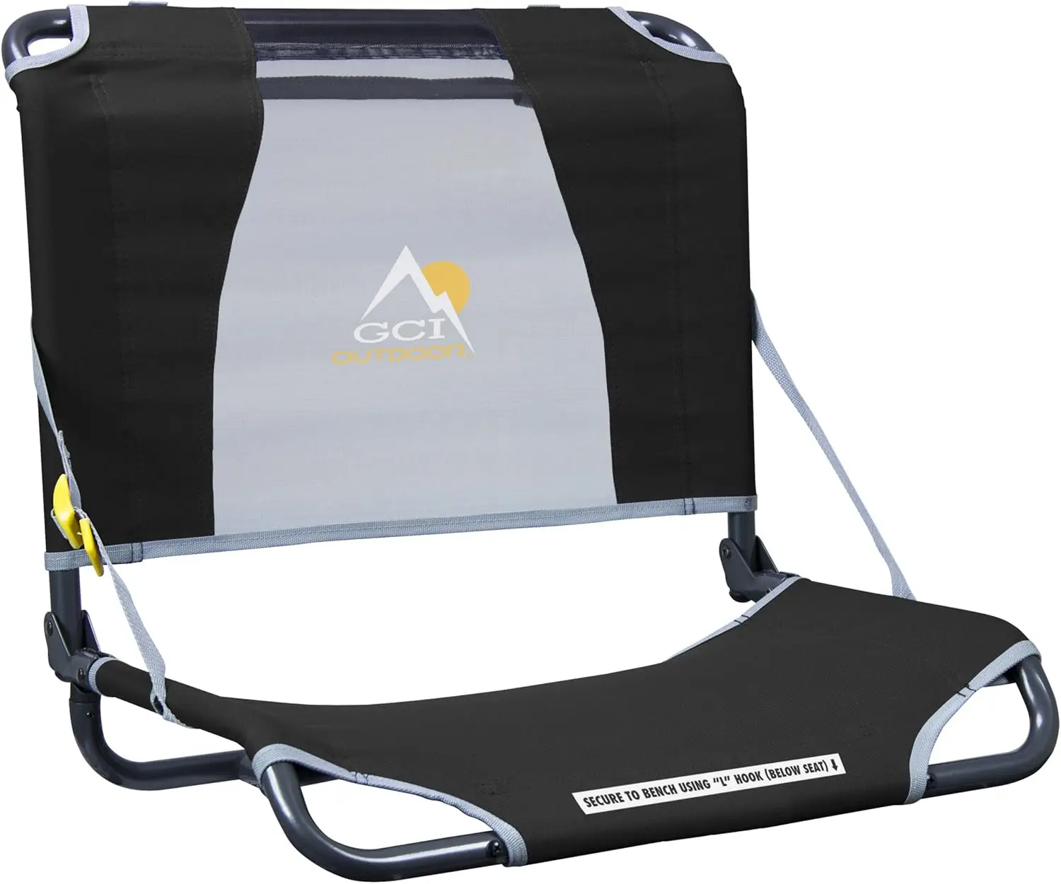 Широкий стадионный стул с регулируемой спинкой и сеткой для комфорта и портативности, черный
Широкий стадионный стул с регулируемой спинкой и сеткой для комфорта и портативности, черный