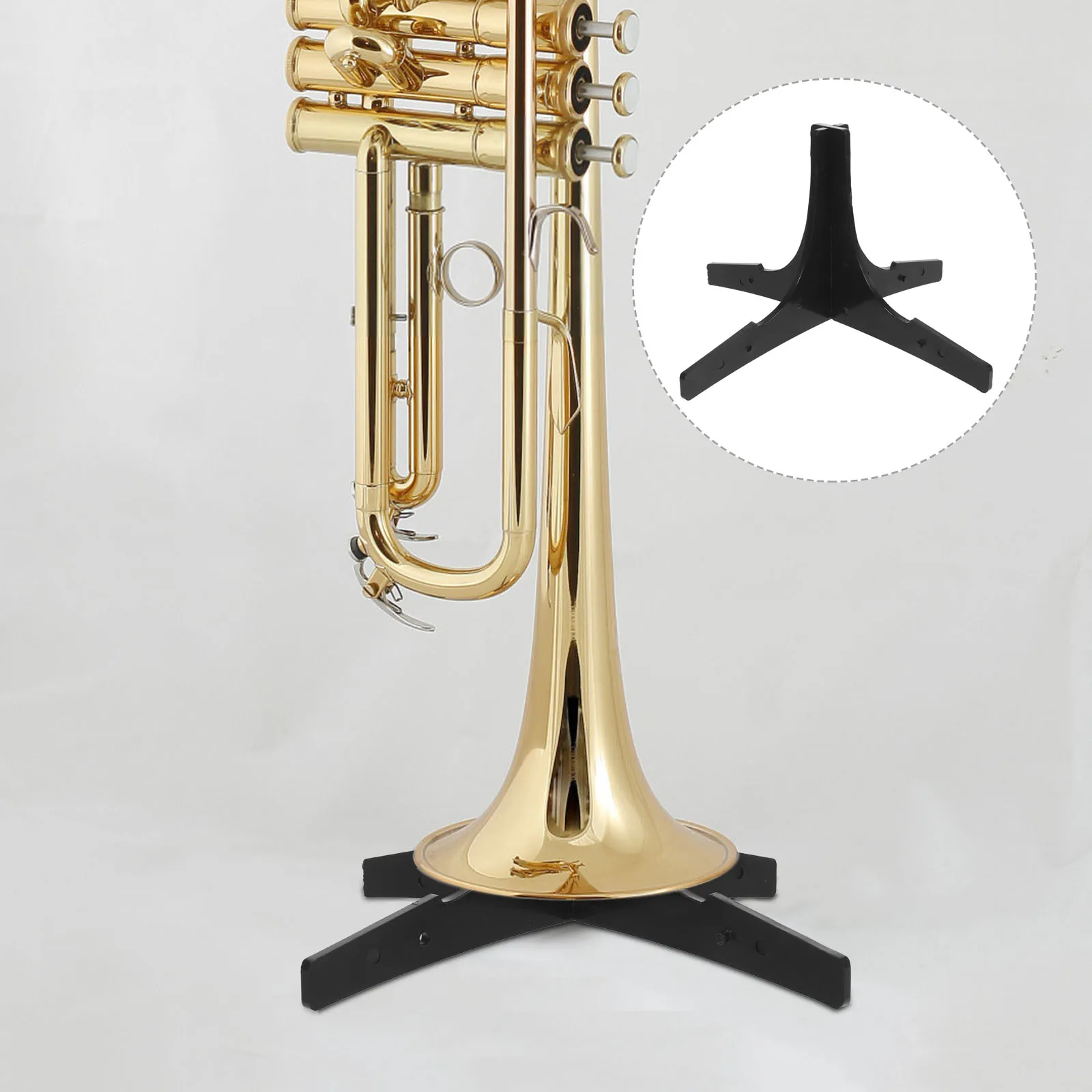 Portable Trumpet Stand Detachable Design Easy Assembly Oxygen Free Copper Clarinet Holder Oboe Stand Musical Instrument
Portable Trumpet Stand Detachable Design Easy Assembly Oxygen Free Copper Clarinet Holder Oboe Stand Musical Instrument