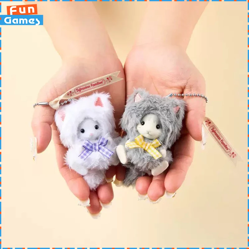 New Sylvanian Families Cat Keychain Forest Family Medium Size Doll Lovely Curly Ear Persian Latte Cat Creative Holiday Gifts
New Sylvanian Families Cat Keychain Forest Family Medium Size Doll Lovely Curly Ear Persian Latte Cat Creative Holiday Gifts