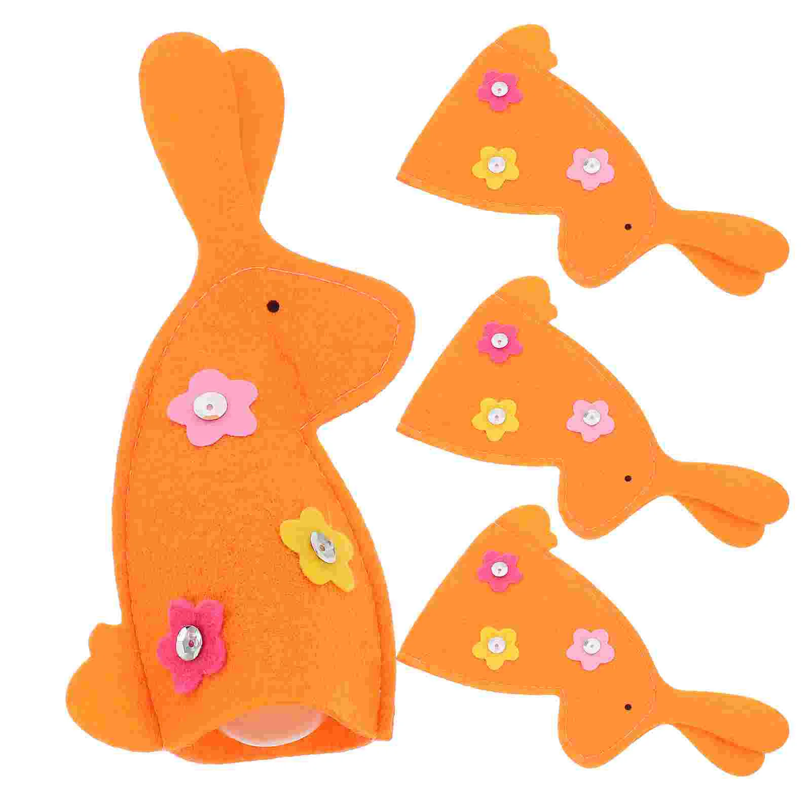 4 Pcs Adorable Nonwoven Fabric Bunny Covers Cute Shape Easter Party Decorations Reusable nament Gifts
4 Pcs Adorable Nonwoven Fabric Bunny Covers Cute Shape Easter Party Decorations Reusable nament Gifts