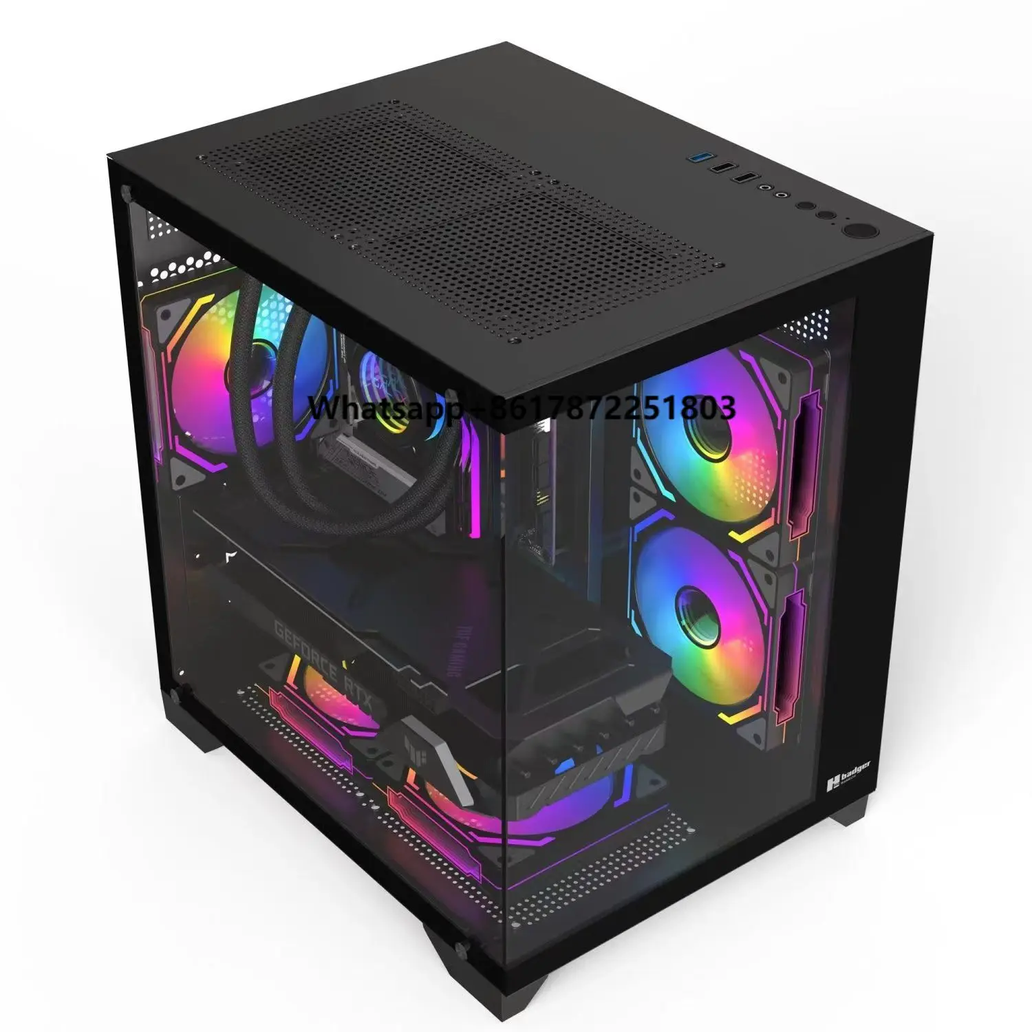 Gaming PC Customization R5 4500 RX5700XT 8G 32G RAM 1T SSD 3A Game Fish Tank Case RGB
Gaming PC Customization R5 4500 RX5700XT 8G 32G RAM 1T SSD 3A Game Fish Tank Case RGB