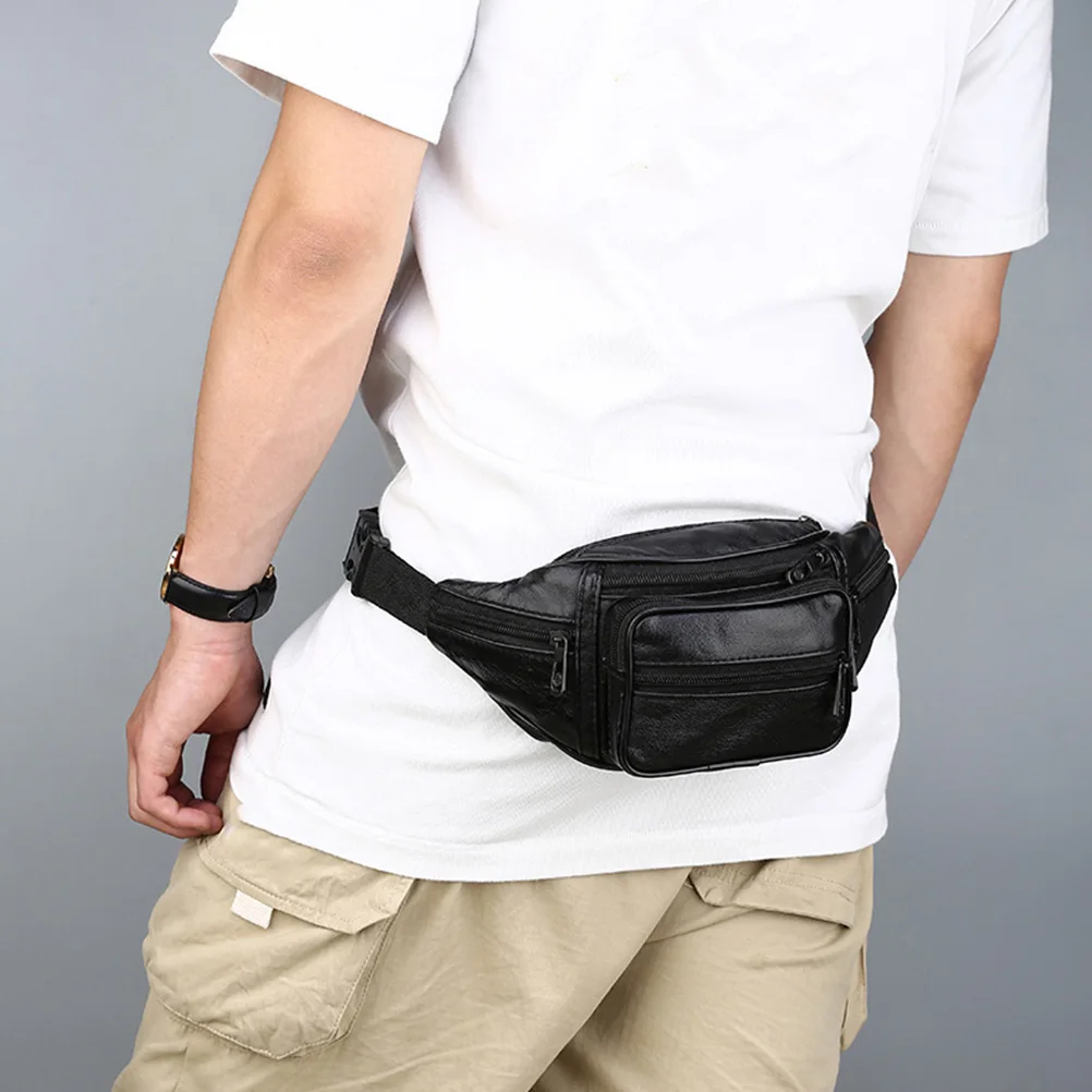 Stable Durable Cowhide Waist Bag Multi-Function Portable Fanny Pack Running Sports Supply Non-Slip Waterproof Mens Waist Pouch
Stable Durable Cowhide Waist Bag Multi-Function Portable Fanny Pack Running Sports Supply Non-Slip Waterproof Mens Waist Pouch