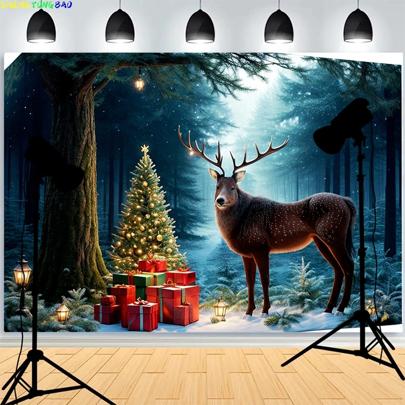 Santa Claus Christmas Day PIne Tree Photography Backdrops Happy New Year Fireplace Family Party Photo Studio Background XH-54
Santa Claus Christmas Day PIne Tree Photography Backdrops Happy New Year Fireplace Family Party Photo Studio Background XH-54