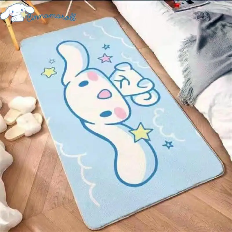 Ковер Cinnamoroll, мультяшный милый Sanrio, креативный плюшевый абсорбирующий нескользящий коврик, милый кавайный Декор для комнаты, подарок на день рождения
Ковер Cinnamoroll, мультяшный милый Sanrio, креативный плюшевый абсорбирующий нескользящий коврик, милый кавайный Декор для комнаты, подарок на день рождения