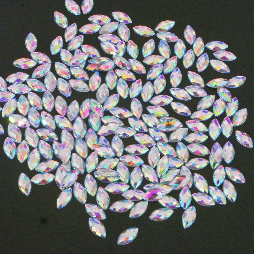 Mix Size 600pcs Acrylic Crystal AB Rhinestones Horse Eye Flatback 3D Non HotFix Crystal Nail Art Strass for Wedding Crafts
Mix Size 600pcs Acrylic Crystal AB Rhinestones Horse Eye Flatback 3D Non HotFix Crystal Nail Art Strass for Wedding Crafts