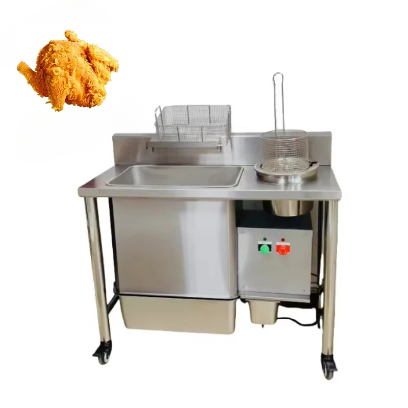 Electric Equipment Breading Tables Batter And Breading Machine Fried Shrimp Chicken Breading Machine For Fried Chicken
Electric Equipment Breading Tables Batter And Breading Machine Fried Shrimp Chicken Breading Machine For Fried Chicken