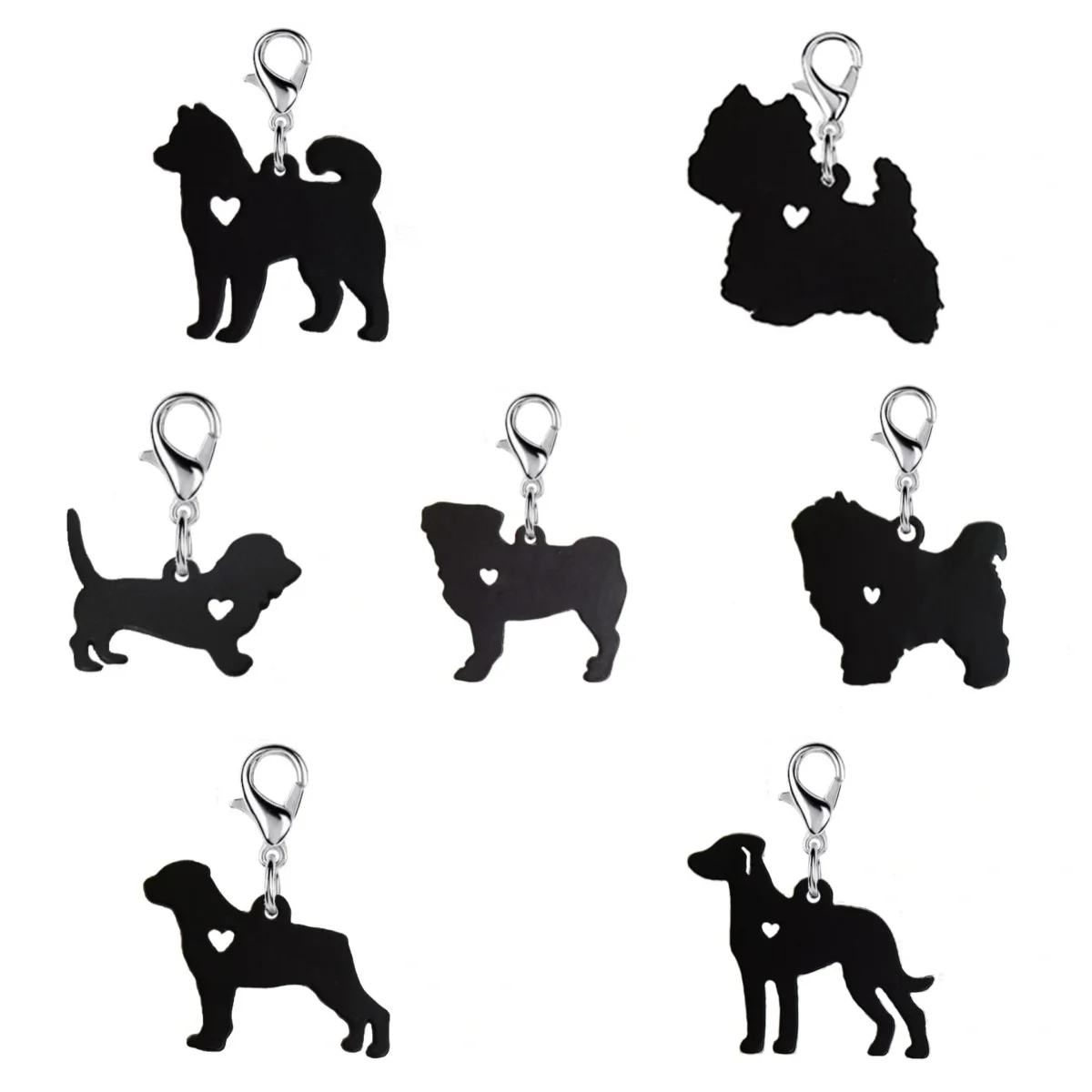 Bulldog Pug Scottish Terrier Black Dog Key Chain Charms For Diy Necklace Pendant Earrings Jewelry Making Fashion Jewelry
Bulldog Pug Scottish Terrier Black Dog Key Chain Charms For Diy Necklace Pendant Earrings Jewelry Making Fashion Jewelry