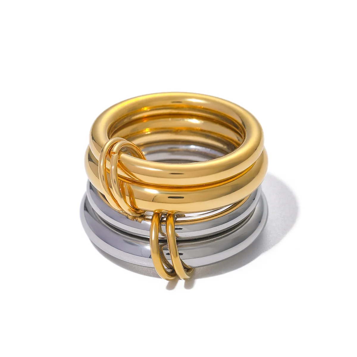 XINYI Stylish Unique Design Stainless Steel Hollow Irregular Geometric Ring Waterproof Golden Fashion Charm Jewelry Women
XINYI Stylish Unique Design Stainless Steel Hollow Irregular Geometric Ring Waterproof Golden Fashion Charm Jewelry Women