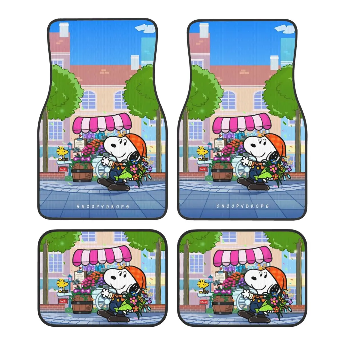 Snoopys Cartoon Dog Car Floor Mats Carpet Set of 4 Waterproof Universal Automotive Floor Mat Fit for Vans SUV
Snoopys Cartoon Dog Car Floor Mats Carpet Set of 4 Waterproof Universal Automotive Floor Mat Fit for Vans SUV