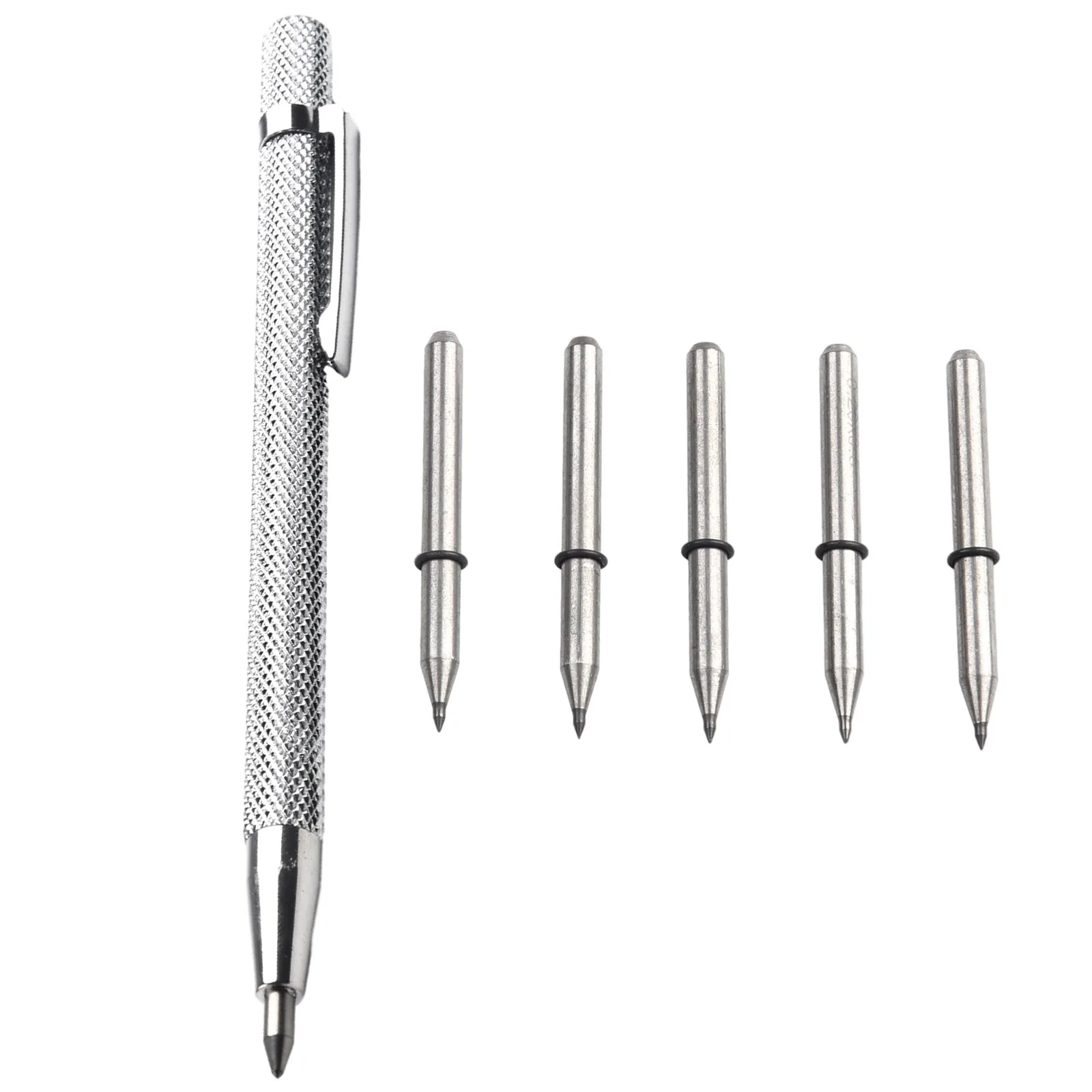 6pcs Tungsten Carbide Tip Scriber Engraving Pen Marking Tip For Glass Ceramic Metal Cutting Construction Renovation Manual Tools
6pcs Tungsten Carbide Tip Scriber Engraving Pen Marking Tip For Glass Ceramic Metal Cutting Construction Renovation Manual Tools