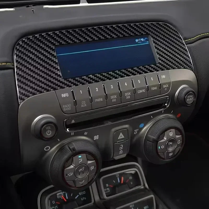 For Chevrolet Camaro Real Dry Carbon Fiber 10-15 Interior Central Console Dashboard Instrument Frame Trim Cover Central Control
For Chevrolet Camaro Real Dry Carbon Fiber 10-15 Interior Central Console Dashboard Instrument Frame Trim Cover Central Control