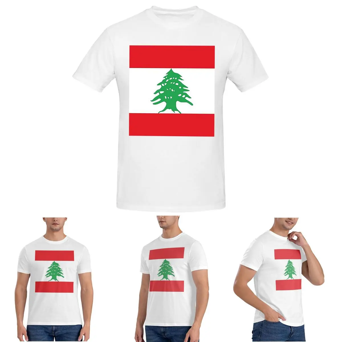 Flag Of Lebanon T-Shirt for Men Cotton Plus Size T Shirts Men's Short Sleeve Round Neck Summer Clothes Tops S-6XL
Flag Of Lebanon T-Shirt for Men Cotton Plus Size T Shirts Men's Short Sleeve Round Neck Summer Clothes Tops S-6XL
