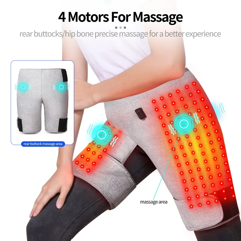 Red Light Hip Heating Massage Support Electric Heated Massage Hips Waist Brace Vibration Thigh Buttock Sciatica Nerve Relief
Red Light Hip Heating Massage Support Electric Heated Massage Hips Waist Brace Vibration Thigh Buttock Sciatica Nerve Relief