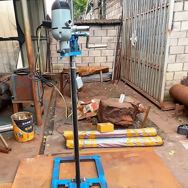 Customized Vertical Frame Water Well Drilling Rig Electric Portable 60m High Torque Easy Operation Livestock Use
Customized Vertical Frame Water Well Drilling Rig Electric Portable 60m High Torque Easy Operation Livestock Use