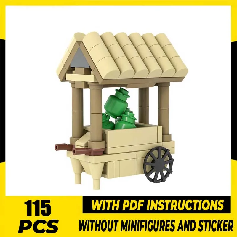 Moc Building Blocks Тележка для капусты Модель, технология, кирпичи, вид на улицу, сделай сам, сборка, праздничный набор игрушек, подарки
Moc Building Blocks Тележка для капусты Модель, технология, кирпичи, вид на улицу, сделай сам, сборка, праздничный набор игрушек, подарки