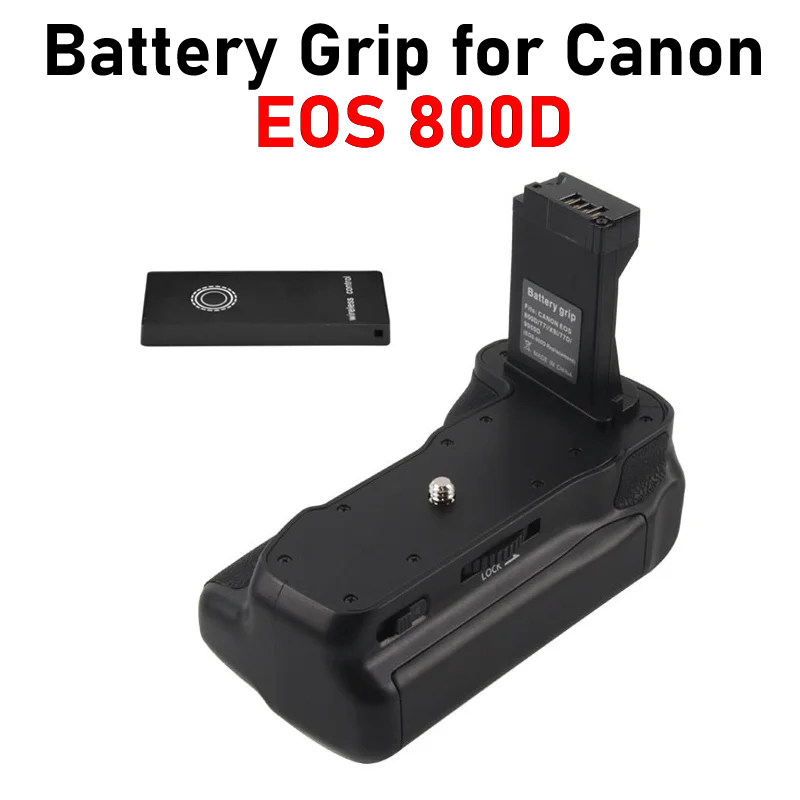 EOS 800D батарейный блок + пульт дистанционного управления для Canon EOS 800D вертикальный захват для камеры Canon EOS 800D
EOS 800D батарейный блок + пульт дистанционного управления для Canon EOS 800D вертикальный захват для камеры Canon EOS 800D
