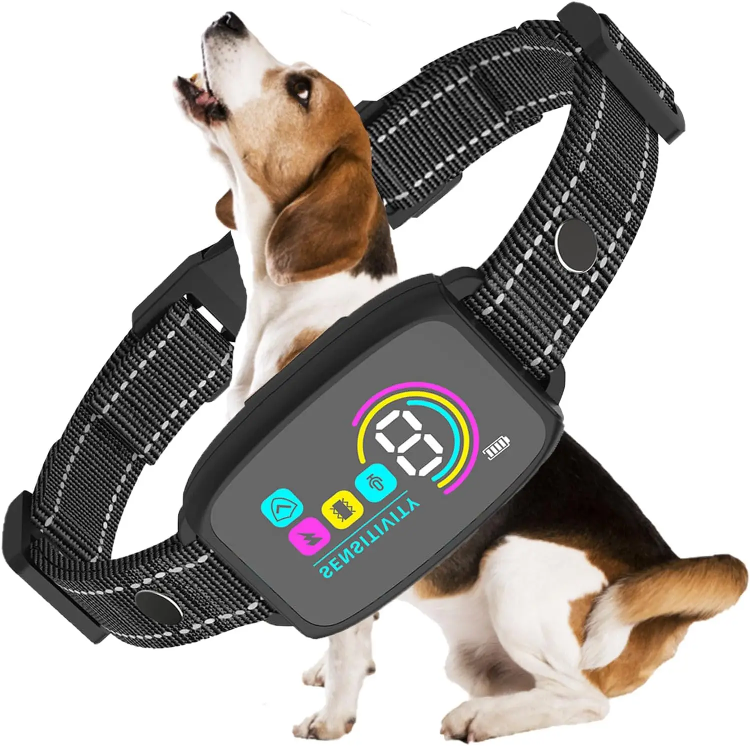 Автоматический ошейник для лая собак, 8 уровней чувствительности, водонепроницаемость IP67, перезаряжаемый для маленьких и больших собак
Автоматический ошейник для лая собак, 8 уровней чувствительности, водонепроницаемость IP67, перезаряжаемый для маленьких и больших собак