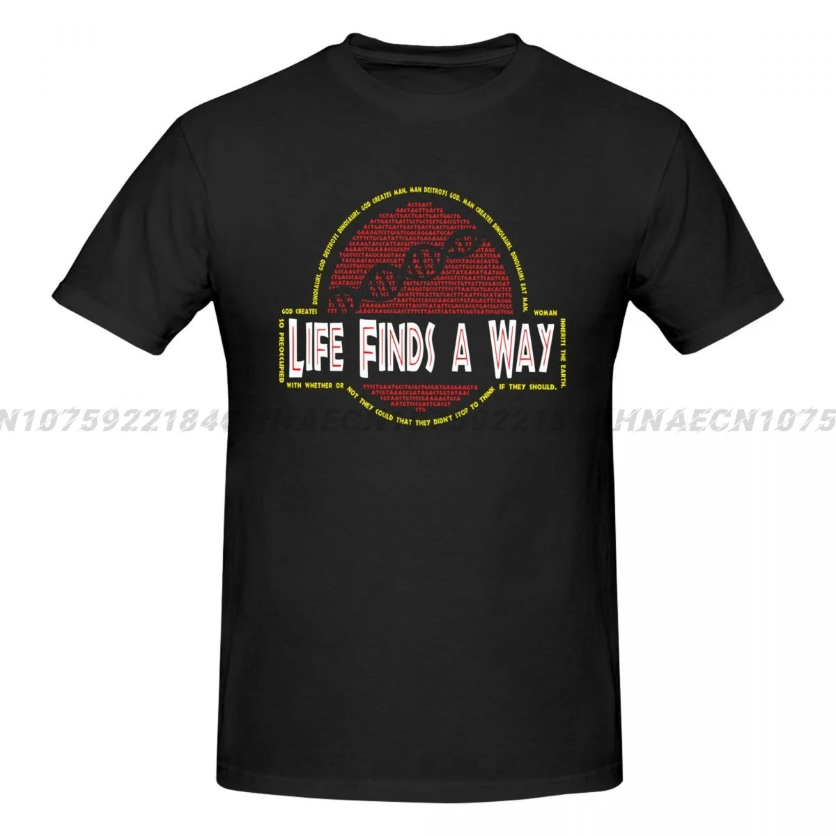 Dino DNA Typography Summer Outdoor High Street Style High Quality Men's Cotton T-Shirt Casual Fashion Men's Streetwear
Dino DNA Typography Summer Outdoor High Street Style High Quality Men's Cotton T-Shirt Casual Fashion Men's Streetwear