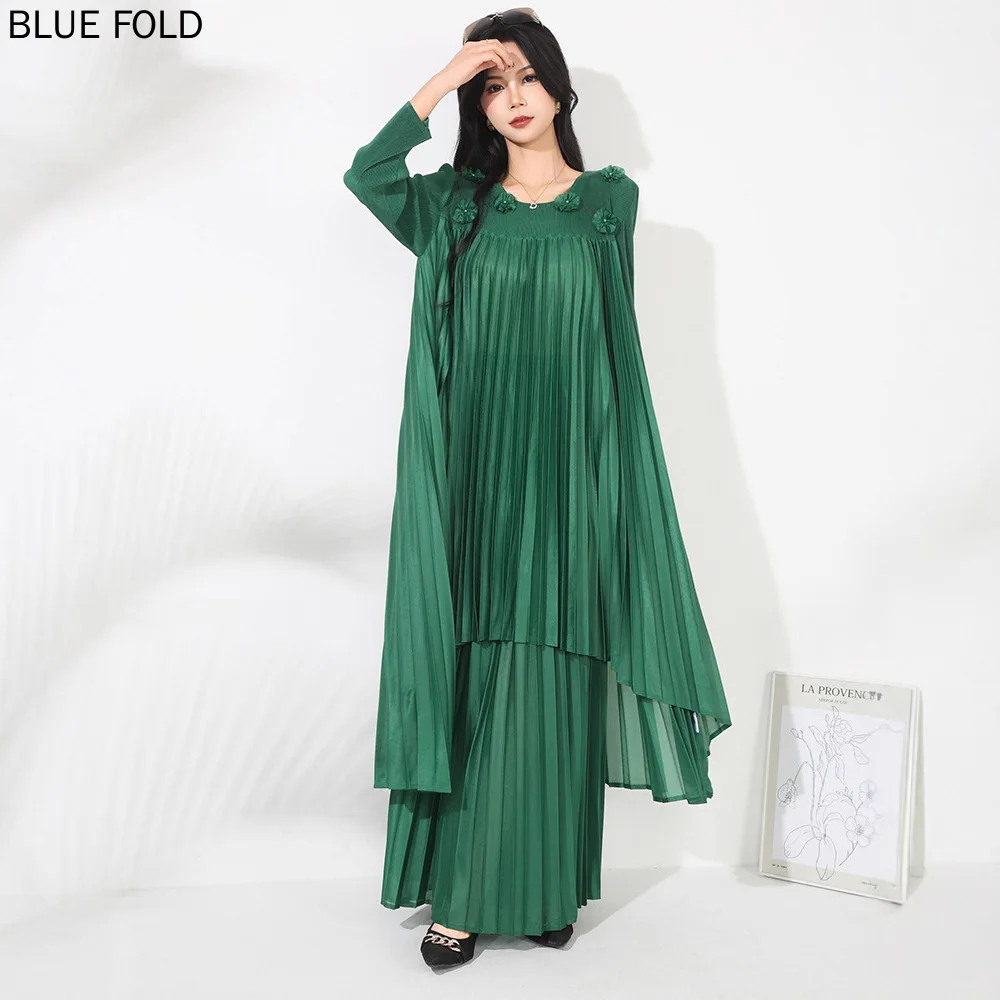 Модный темпераментный костюм Senior Sense of Loose, большой размер, пуловер средней длины, топ с высокой талией, драпированные широкие брюки, женские
Модный темпераментный костюм Senior Sense of Loose, большой размер, пуловер средней длины, топ с высокой талией, драпированные широкие брюки, женские