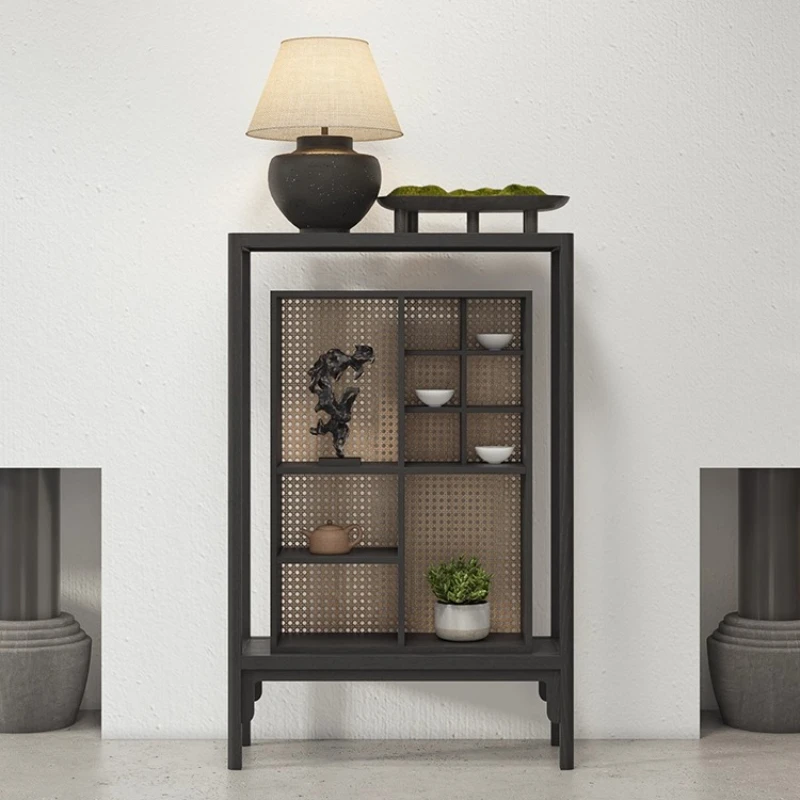 LH Tea Room Curio Cabinet Solid Wood Multi-Compartment Tea Shop Tea Set Storage Rack
LH Tea Room Curio Cabinet Solid Wood Multi-Compartment Tea Shop Tea Set Storage Rack
