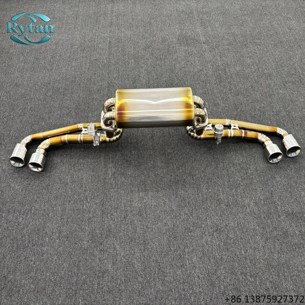 Rytan Performance Valvetronic Pipe Valved Titanium Alloy Exhaust System Catback and Downpipe for Ferrarri F430
Rytan Performance Valvetronic Pipe Valved Titanium Alloy Exhaust System Catback and Downpipe for Ferrarri F430