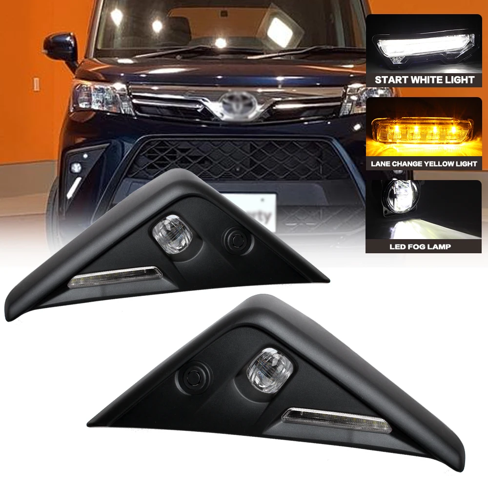 LED DRL Daytime Running Lights, Fog Lights for TOYOTA ROOMY 2020 2021 2022 2023 2024 Turn Signal Lamp Replacement
LED DRL Daytime Running Lights, Fog Lights for TOYOTA ROOMY 2020 2021 2022 2023 2024 Turn Signal Lamp Replacement