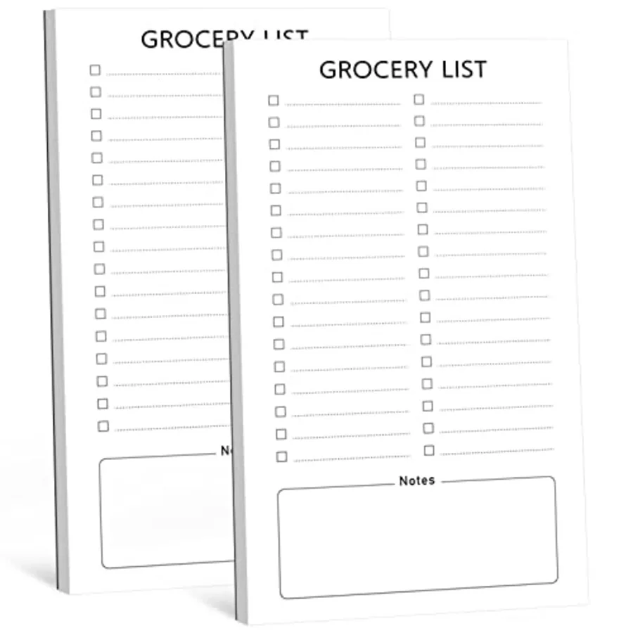 Grocery List Magnet Pad for Fridge 2 Pack Magnetic Notepads for Refrigerator Magnetic Grocery List Pad for Fridge Full Magnet B
Grocery List Magnet Pad for Fridge 2 Pack Magnetic Notepads for Refrigerator Magnetic Grocery List Pad for Fridge Full Magnet B