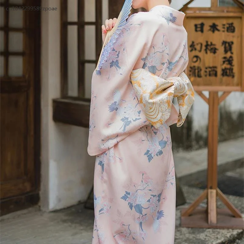 Traditional Japanese Yukata Classic Geisha Kimono Obi Belt Sakura Print Cummerbunds Bow-knot Noble Retro Japanese Waistband
Traditional Japanese Yukata Classic Geisha Kimono Obi Belt Sakura Print Cummerbunds Bow-knot Noble Retro Japanese Waistband