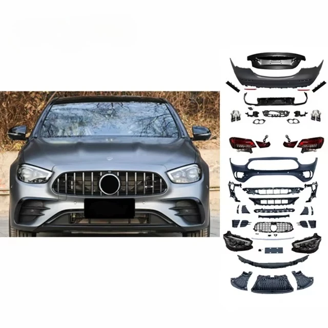 For Mercedes W213 E Class Upgrade E53 AMG Body Kit Front Bumper Rear Bumper Grille Exhaust Front Lip Trunk Lights
For Mercedes W213 E Class Upgrade E53 AMG Body Kit Front Bumper Rear Bumper Grille Exhaust Front Lip Trunk Lights