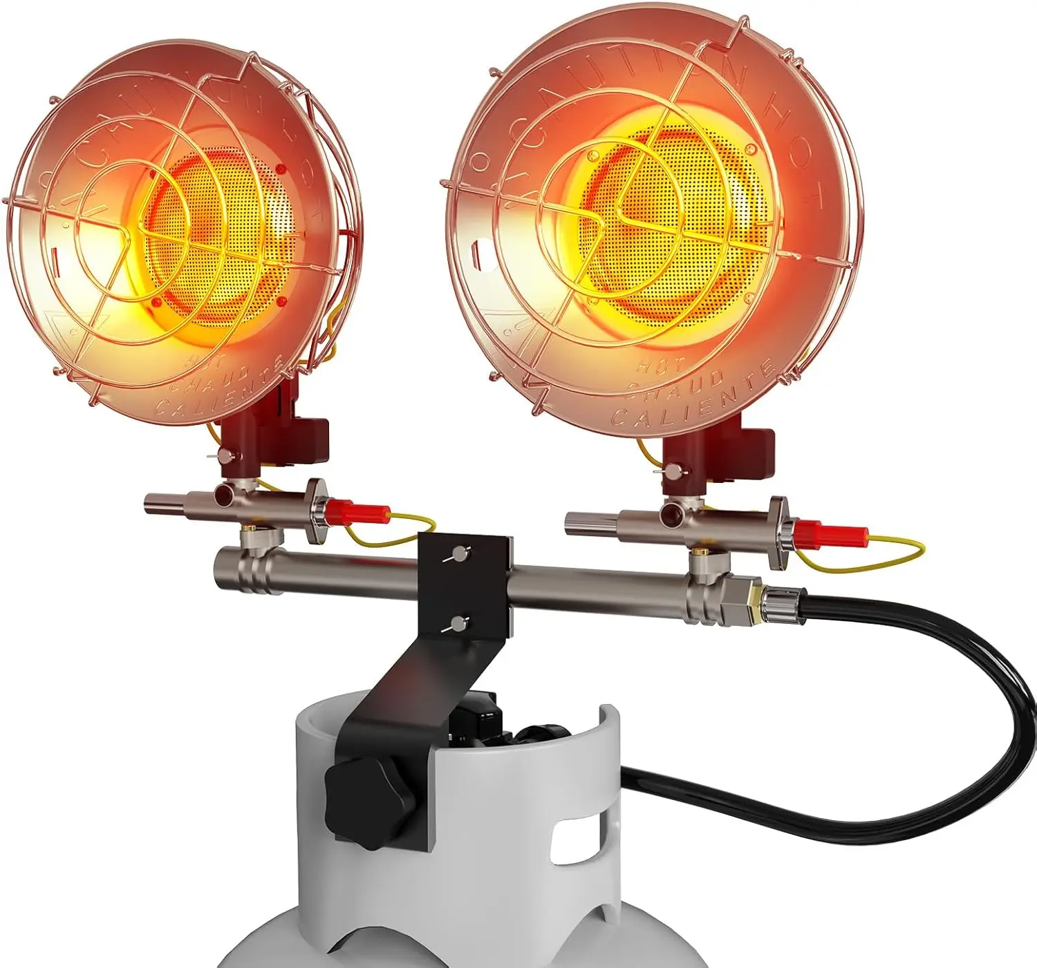 Портативный пропановый обогреватель мощностью 30000 БТЕ с регулируемыми режимами и предохранительным клапаном для наружного использования
Портативный пропановый обогреватель мощностью 30000 БТЕ с регулируемыми режимами и предохранительным клапаном для наружного использования