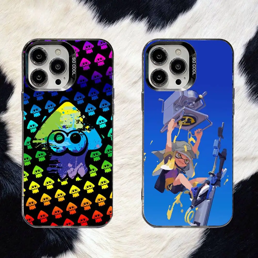 S-SplatoonS Game Squid Phone Case For iPhone 16,15,14,13,12,11,8,7,Pro,Max,Plus,Mini,XS,SE Anti Fall Black Matte Hard
S-SplatoonS Game Squid Phone Case For iPhone 16,15,14,13,12,11,8,7,Pro,Max,Plus,Mini,XS,SE Anti Fall Black Matte Hard