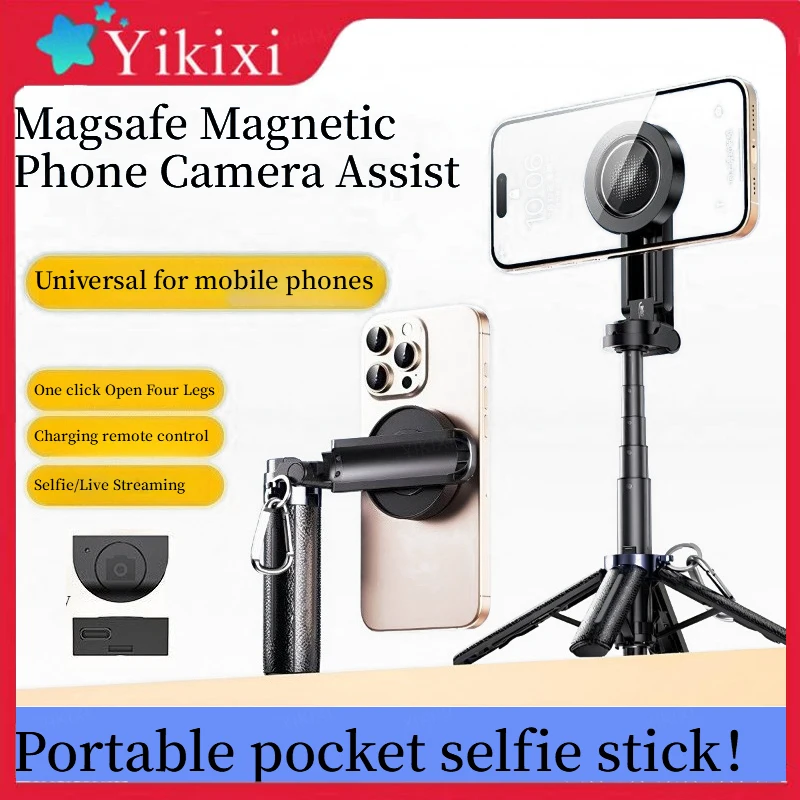 New Mini Selfie Stick With Bluetooth 5.0 Remote Control Handle Tripod Stand Smartphone Camera Handheld Stabilization Assistant
New Mini Selfie Stick With Bluetooth 5.0 Remote Control Handle Tripod Stand Smartphone Camera Handheld Stabilization Assistant