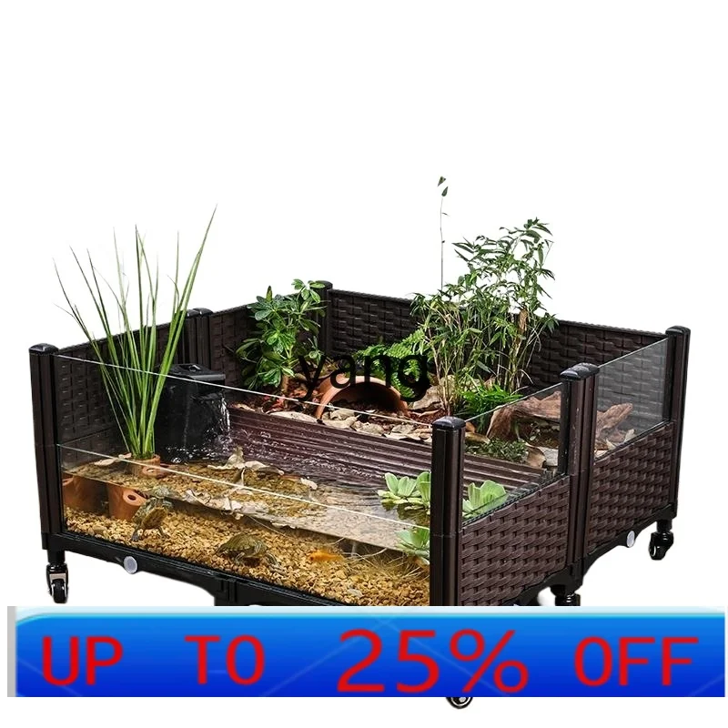 LH Turtle Feeding Tank Ecological Environment Large Deep Water Embedded Glass Tank
LH Turtle Feeding Tank Ecological Environment Large Deep Water Embedded Glass Tank