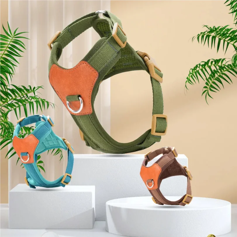 Explosion-proof and reflective pet chest strap vest-style dog chest strap anti-lost adjustable chest strap
Explosion-proof and reflective pet chest strap vest-style dog chest strap anti-lost adjustable chest strap