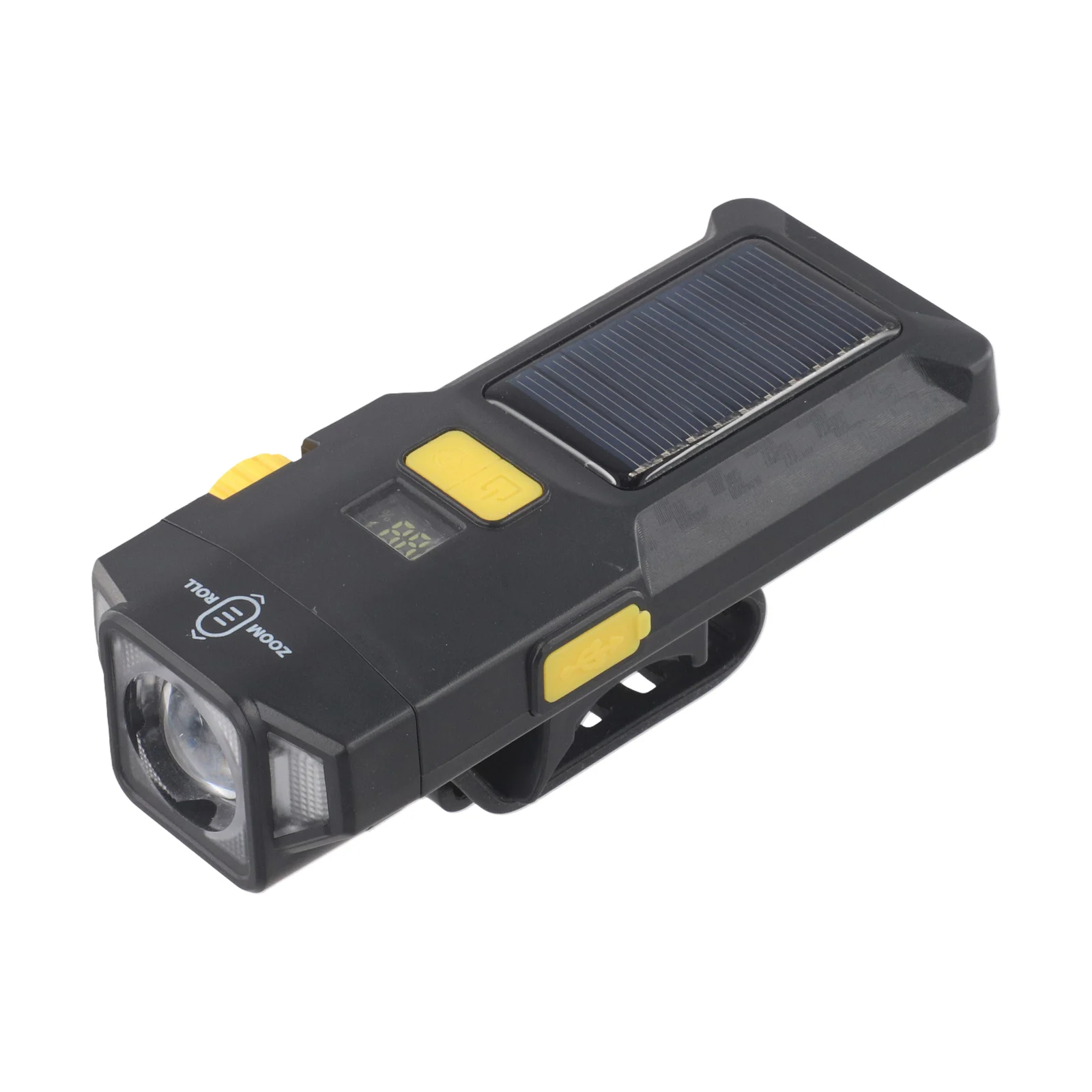 Многорежимный велосипедный налобный фонарь с солнечной зарядкой, 2000 люмен, солнечный светодиодный светильник, двойная литиевая батарея, несколько режимов освещения
Многорежимный велосипедный налобный фонарь с солнечной зарядкой, 2000 люмен, солнечный светодиодный светильник, двойная литиевая батарея, несколько режимов освещения