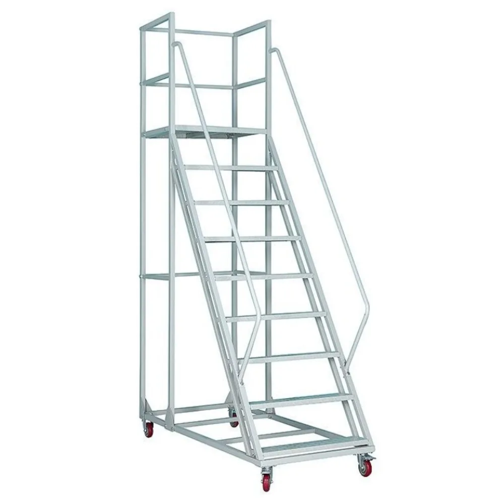 Detachable Mobile Platform Non-slip Warehouse Ladder for Home Use/ Mobile Retrieval/supermarket Wheeled Thickened.
Detachable Mobile Platform Non-slip Warehouse Ladder for Home Use/ Mobile Retrieval/supermarket Wheeled Thickened.