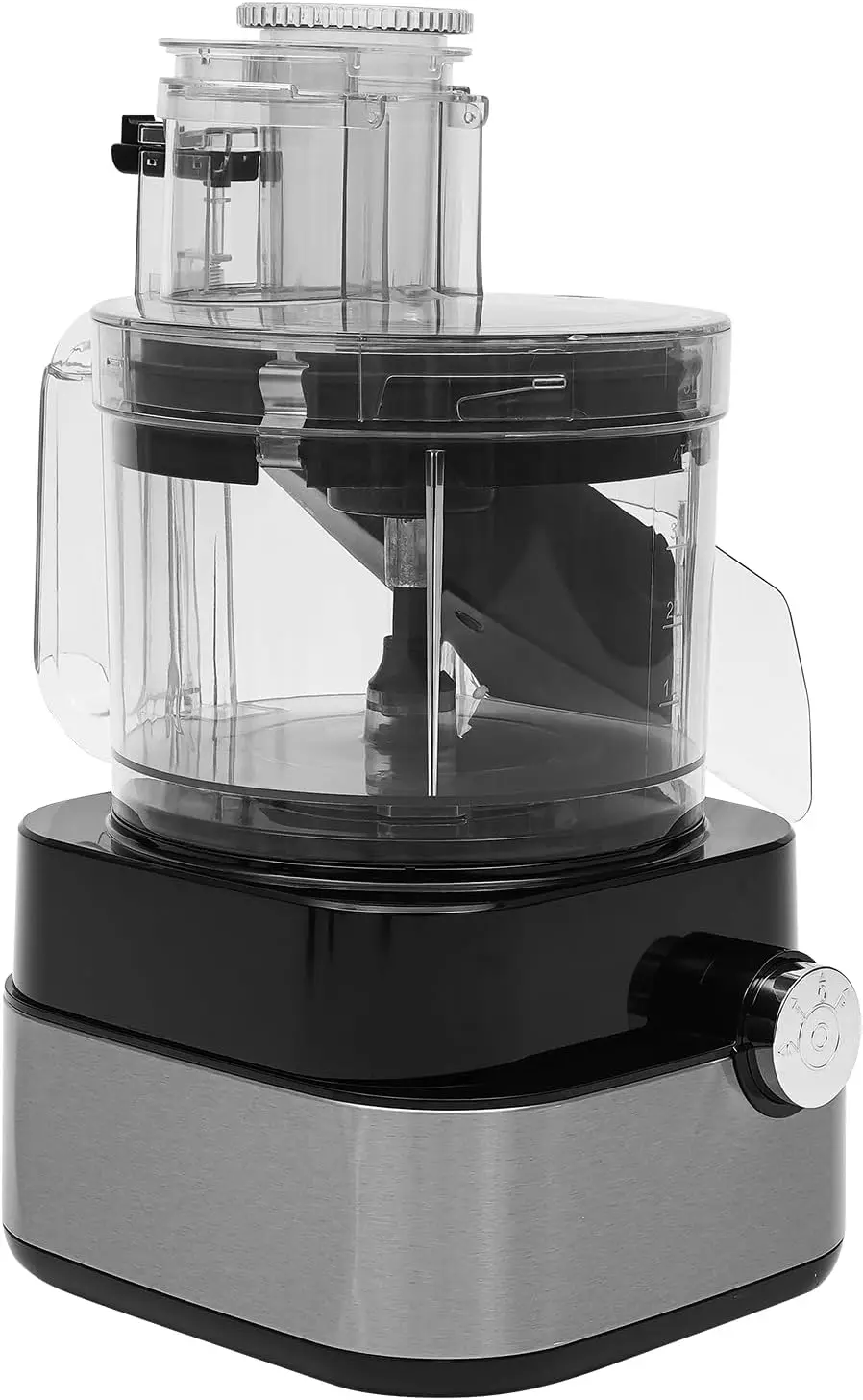 1.32 Gal Multi-function Food Chopper with Blade Cover, Two Speed Adjustable, 15/13/10/8/6mm grid blades, 600W
1.32 Gal Multi-function Food Chopper with Blade Cover, Two Speed Adjustable, 15/13/10/8/6mm grid blades, 600W