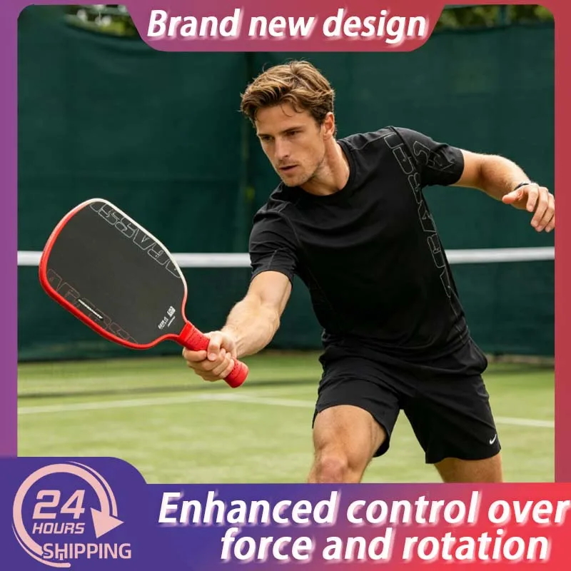 Новая профессиональная ракетка для пиклбола Agassi Pro IV, 16 мм, с сердцевиной из пены TFP Gen 4 и карбоновым волокном T700 для повышения вращения и контроля.
Новая профессиональная ракетка для пиклбола Agassi Pro IV, 16 мм, с сердцевиной из пены TFP Gen 4 и карбоновым волокном T700 для повышения вращения и контроля.
