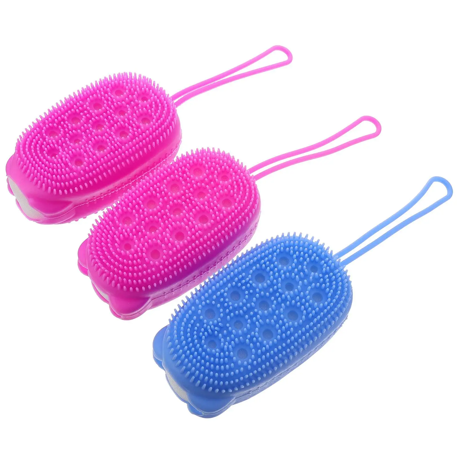 3 Pcs Silicone Bath Brush Scrubber Bathing Accessories Massager Cleaning Tools Body Silica Gel Back Scrubbers Shower
3 Pcs Silicone Bath Brush Scrubber Bathing Accessories Massager Cleaning Tools Body Silica Gel Back Scrubbers Shower