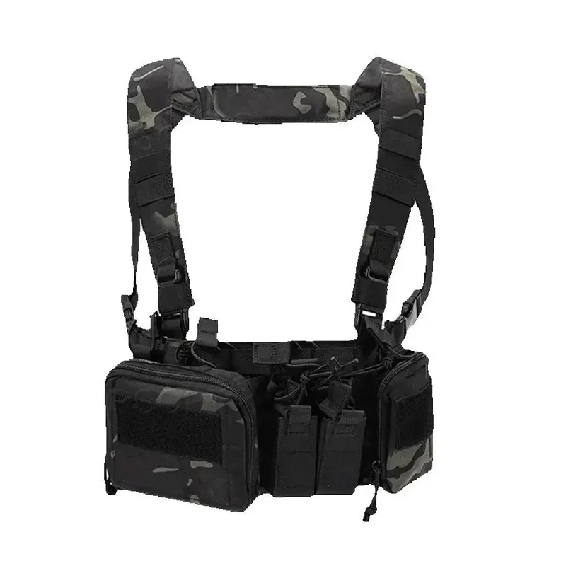New Versatile Tactical Vest: Quick Detachable Chest Hanger Multiple Pockets for CS Gaming and Outdoor Hunting
New Versatile Tactical Vest: Quick Detachable Chest Hanger Multiple Pockets for CS Gaming and Outdoor Hunting
